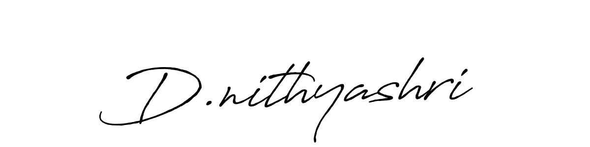 You should practise on your own different ways (Antro_Vectra_Bolder) to write your name (D.nithyashri) in signature. don't let someone else do it for you. D.nithyashri signature style 7 images and pictures png