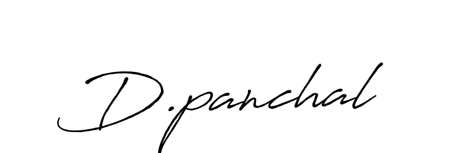 if you are searching for the best signature style for your name D.panchal. so please give up your signature search. here we have designed multiple signature styles  using Antro_Vectra_Bolder. D.panchal signature style 7 images and pictures png