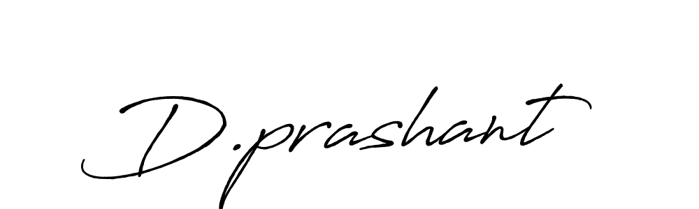 Also we have D.prashant name is the best signature style. Create professional handwritten signature collection using Antro_Vectra_Bolder autograph style. D.prashant signature style 7 images and pictures png