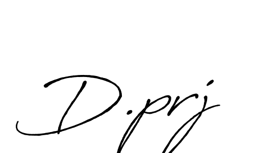 How to Draw D.prj signature style? Antro_Vectra_Bolder is a latest design signature styles for name D.prj. D.prj signature style 7 images and pictures png