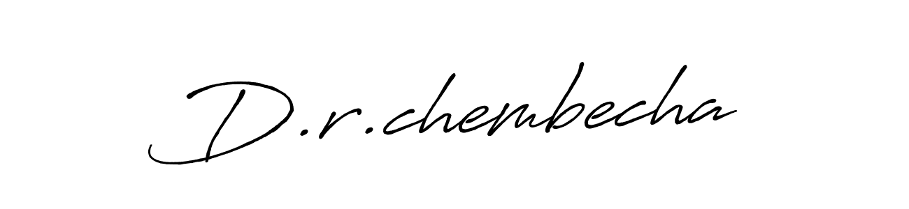 How to make D.r.chembecha signature? Antro_Vectra_Bolder is a professional autograph style. Create handwritten signature for D.r.chembecha name. D.r.chembecha signature style 7 images and pictures png