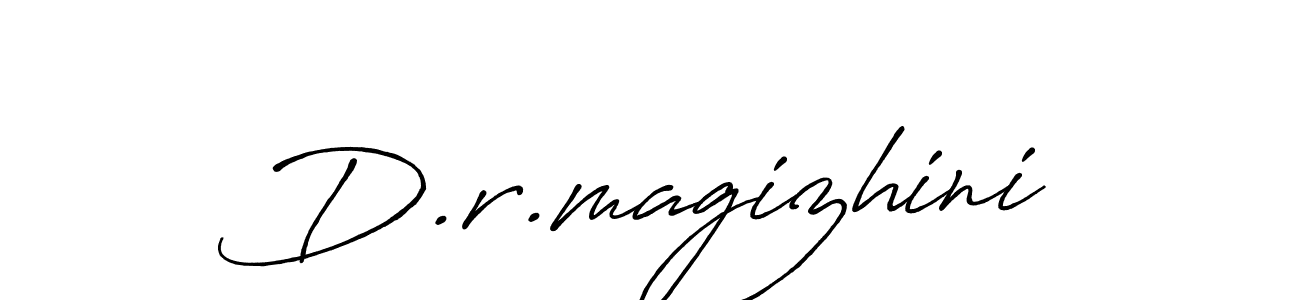 It looks lik you need a new signature style for name D.r.magizhini. Design unique handwritten (Antro_Vectra_Bolder) signature with our free signature maker in just a few clicks. D.r.magizhini signature style 7 images and pictures png