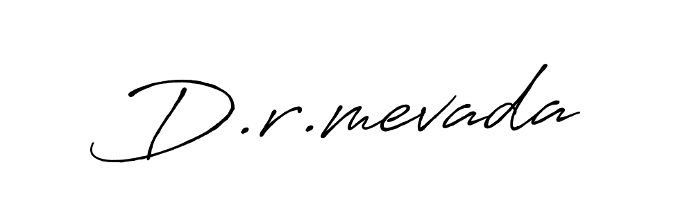 How to make D.r.mevada signature? Antro_Vectra_Bolder is a professional autograph style. Create handwritten signature for D.r.mevada name. D.r.mevada signature style 7 images and pictures png