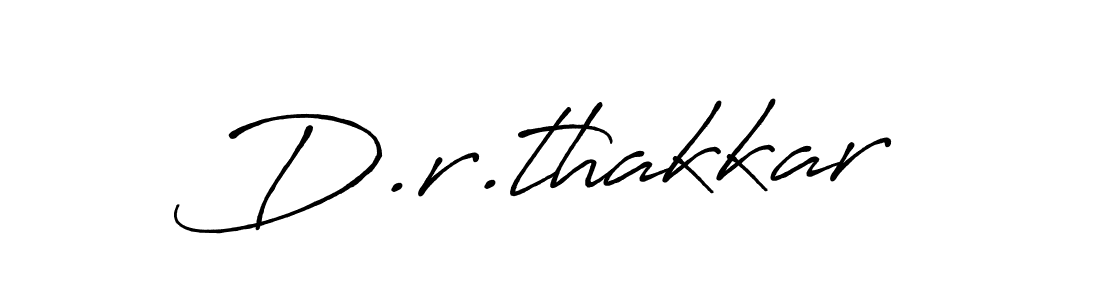 Antro_Vectra_Bolder is a professional signature style that is perfect for those who want to add a touch of class to their signature. It is also a great choice for those who want to make their signature more unique. Get D.r.thakkar name to fancy signature for free. D.r.thakkar signature style 7 images and pictures png