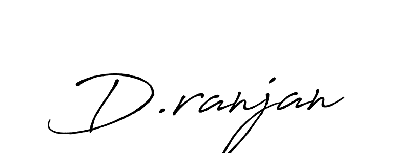 Also we have D.ranjan name is the best signature style. Create professional handwritten signature collection using Antro_Vectra_Bolder autograph style. D.ranjan signature style 7 images and pictures png