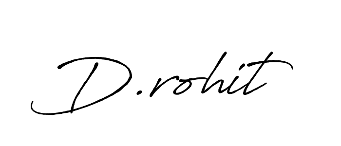 How to make D.rohit signature? Antro_Vectra_Bolder is a professional autograph style. Create handwritten signature for D.rohit name. D.rohit signature style 7 images and pictures png