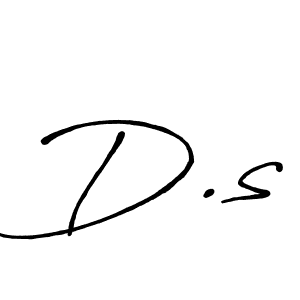 How to Draw D.s signature style? Antro_Vectra_Bolder is a latest design signature styles for name D.s. D.s signature style 7 images and pictures png