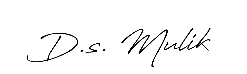 Make a short D.s. Mulik signature style. Manage your documents anywhere anytime using Antro_Vectra_Bolder. Create and add eSignatures, submit forms, share and send files easily. D.s. Mulik signature style 7 images and pictures png