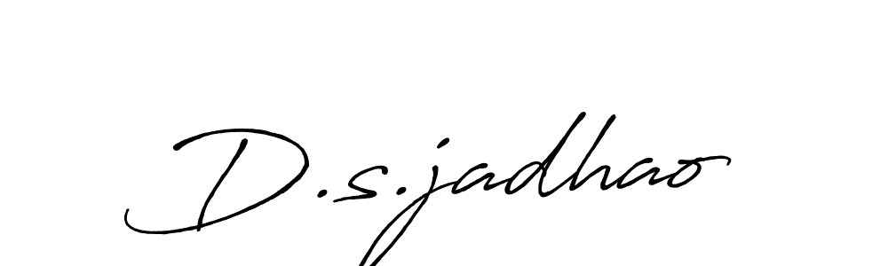 Similarly Antro_Vectra_Bolder is the best handwritten signature design. Signature creator online .You can use it as an online autograph creator for name D.s.jadhao. D.s.jadhao signature style 7 images and pictures png