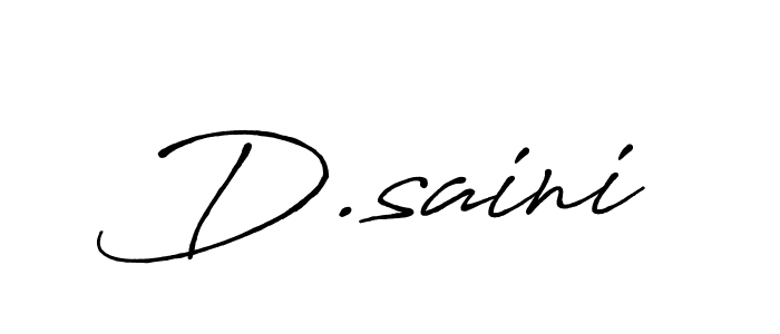 Similarly Antro_Vectra_Bolder is the best handwritten signature design. Signature creator online .You can use it as an online autograph creator for name D.saini. D.saini signature style 7 images and pictures png