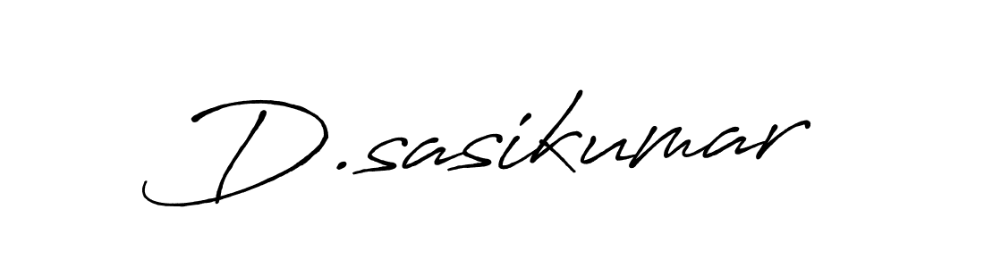 It looks lik you need a new signature style for name D.sasikumar. Design unique handwritten (Antro_Vectra_Bolder) signature with our free signature maker in just a few clicks. D.sasikumar signature style 7 images and pictures png
