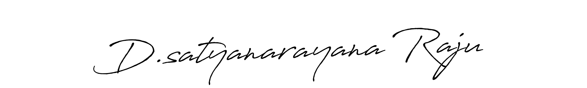 D.satyanarayana Raju stylish signature style. Best Handwritten Sign (Antro_Vectra_Bolder) for my name. Handwritten Signature Collection Ideas for my name D.satyanarayana Raju. D.satyanarayana Raju signature style 7 images and pictures png