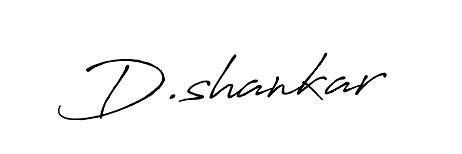 Design your own signature with our free online signature maker. With this signature software, you can create a handwritten (Antro_Vectra_Bolder) signature for name D.shankar. D.shankar signature style 7 images and pictures png