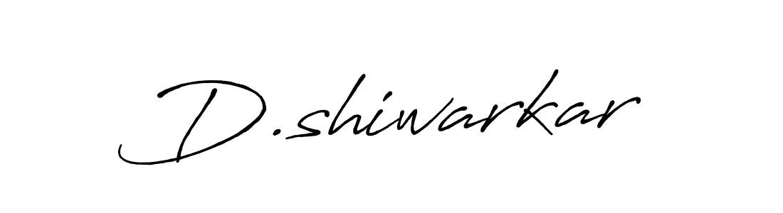 Design your own signature with our free online signature maker. With this signature software, you can create a handwritten (Antro_Vectra_Bolder) signature for name D.shiwarkar. D.shiwarkar signature style 7 images and pictures png