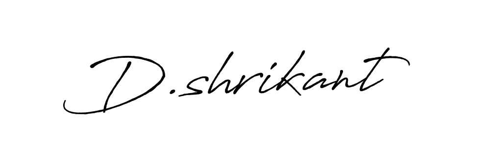 See photos of D.shrikant official signature by Spectra . Check more albums & portfolios. Read reviews & check more about Antro_Vectra_Bolder font. D.shrikant signature style 7 images and pictures png