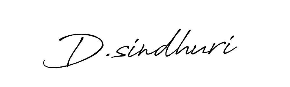 The best way (Antro_Vectra_Bolder) to make a short signature is to pick only two or three words in your name. The name D.sindhuri include a total of six letters. For converting this name. D.sindhuri signature style 7 images and pictures png