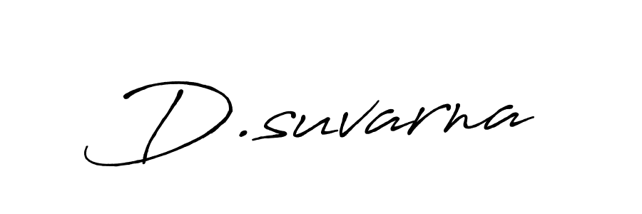 Also we have D.suvarna name is the best signature style. Create professional handwritten signature collection using Antro_Vectra_Bolder autograph style. D.suvarna signature style 7 images and pictures png