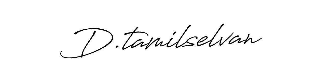 How to Draw D.tamilselvan signature style? Antro_Vectra_Bolder is a latest design signature styles for name D.tamilselvan. D.tamilselvan signature style 7 images and pictures png