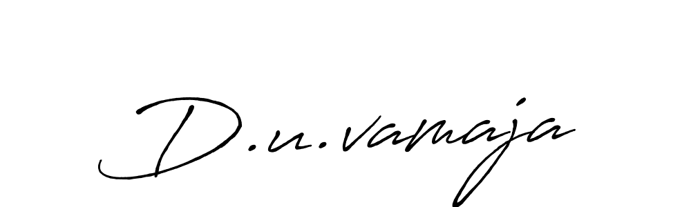 You can use this online signature creator to create a handwritten signature for the name D.u.vamaja. This is the best online autograph maker. D.u.vamaja signature style 7 images and pictures png