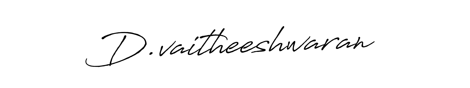 Use a signature maker to create a handwritten signature online. With this signature software, you can design (Antro_Vectra_Bolder) your own signature for name D.vaitheeshwaran. D.vaitheeshwaran signature style 7 images and pictures png