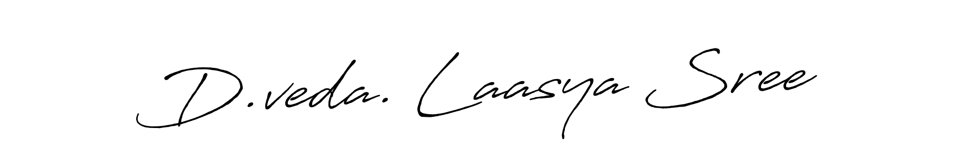 How to make D.veda. Laasya Sree signature? Antro_Vectra_Bolder is a professional autograph style. Create handwritten signature for D.veda. Laasya Sree name. D.veda. Laasya Sree signature style 7 images and pictures png