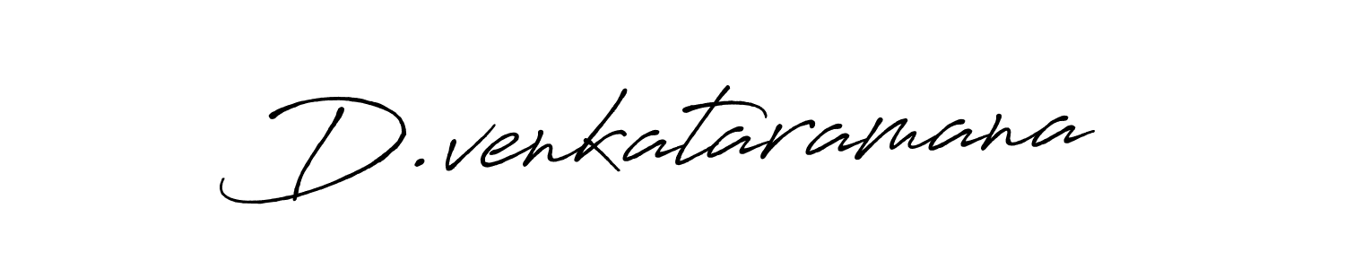 D.venkataramana stylish signature style. Best Handwritten Sign (Antro_Vectra_Bolder) for my name. Handwritten Signature Collection Ideas for my name D.venkataramana. D.venkataramana signature style 7 images and pictures png