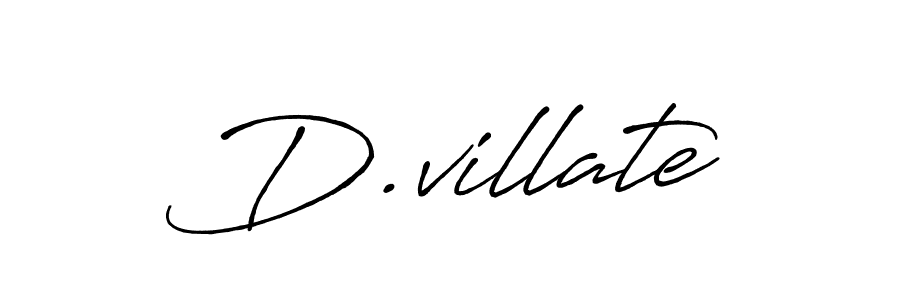 It looks lik you need a new signature style for name D.villate. Design unique handwritten (Antro_Vectra_Bolder) signature with our free signature maker in just a few clicks. D.villate signature style 7 images and pictures png
