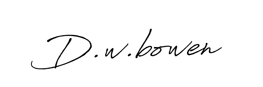 Once you've used our free online signature maker to create your best signature Antro_Vectra_Bolder style, it's time to enjoy all of the benefits that D.w.bowen name signing documents. D.w.bowen signature style 7 images and pictures png