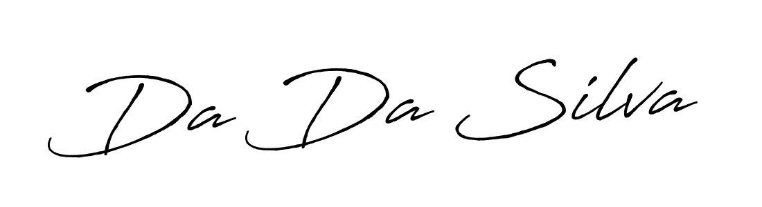 This is the best signature style for the Da Da Silva name. Also you like these signature font (Antro_Vectra_Bolder). Mix name signature. Da Da Silva signature style 7 images and pictures png
