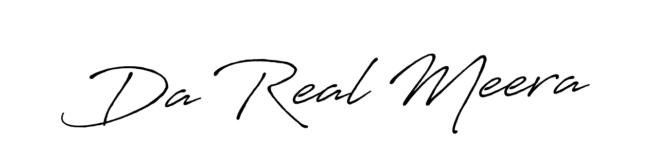 How to Draw Da Real Meera signature style? Antro_Vectra_Bolder is a latest design signature styles for name Da Real Meera. Da Real Meera signature style 7 images and pictures png