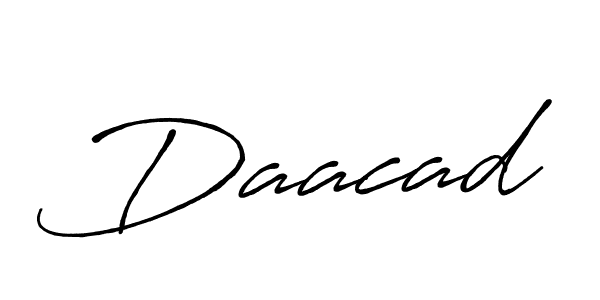 How to make Daacad name signature. Use Antro_Vectra_Bolder style for creating short signs online. This is the latest handwritten sign. Daacad signature style 7 images and pictures png