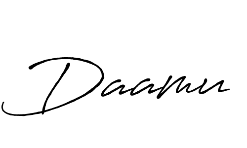 The best way (Antro_Vectra_Bolder) to make a short signature is to pick only two or three words in your name. The name Daamu include a total of six letters. For converting this name. Daamu signature style 7 images and pictures png