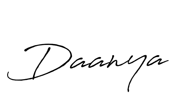 Also You can easily find your signature by using the search form. We will create Daanya name handwritten signature images for you free of cost using Antro_Vectra_Bolder sign style. Daanya signature style 7 images and pictures png