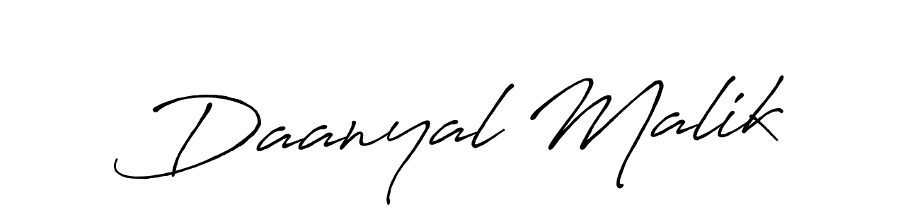 It looks lik you need a new signature style for name Daanyal Malik. Design unique handwritten (Antro_Vectra_Bolder) signature with our free signature maker in just a few clicks. Daanyal Malik signature style 7 images and pictures png