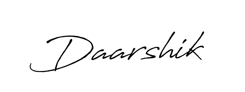 Daarshik stylish signature style. Best Handwritten Sign (Antro_Vectra_Bolder) for my name. Handwritten Signature Collection Ideas for my name Daarshik. Daarshik signature style 7 images and pictures png