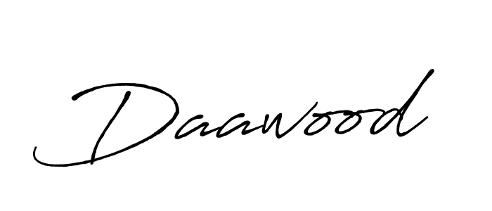 Also we have Daawood name is the best signature style. Create professional handwritten signature collection using Antro_Vectra_Bolder autograph style. Daawood signature style 7 images and pictures png