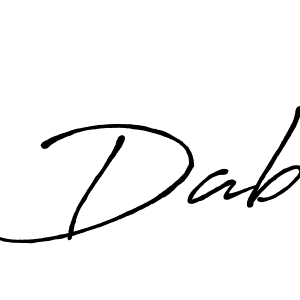 It looks lik you need a new signature style for name Dab. Design unique handwritten (Antro_Vectra_Bolder) signature with our free signature maker in just a few clicks. Dab signature style 7 images and pictures png