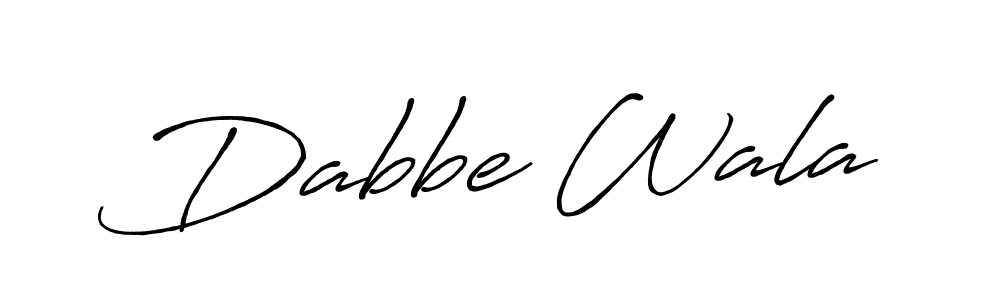 How to make Dabbe Wala signature? Antro_Vectra_Bolder is a professional autograph style. Create handwritten signature for Dabbe Wala name. Dabbe Wala signature style 7 images and pictures png