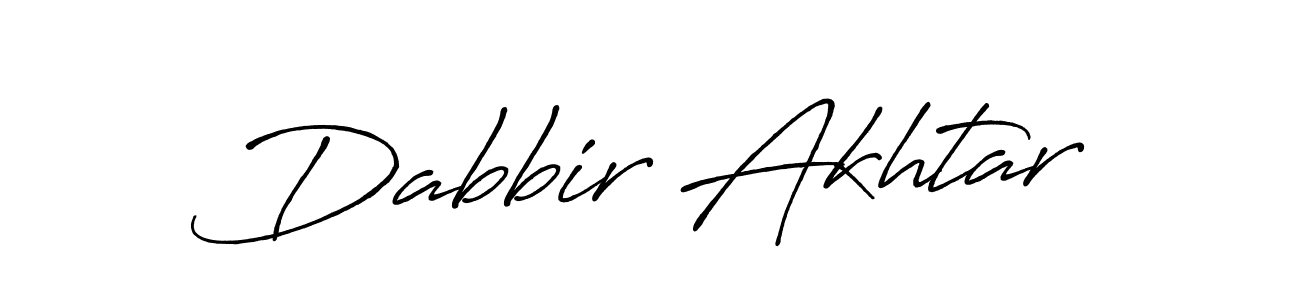 Antro_Vectra_Bolder is a professional signature style that is perfect for those who want to add a touch of class to their signature. It is also a great choice for those who want to make their signature more unique. Get Dabbir Akhtar name to fancy signature for free. Dabbir Akhtar signature style 7 images and pictures png