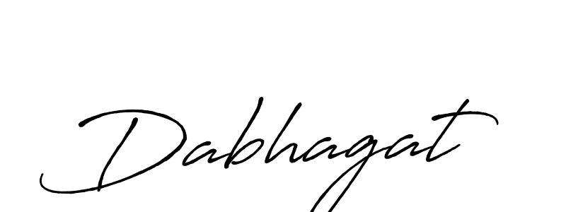 Also we have Dabhagat name is the best signature style. Create professional handwritten signature collection using Antro_Vectra_Bolder autograph style. Dabhagat signature style 7 images and pictures png