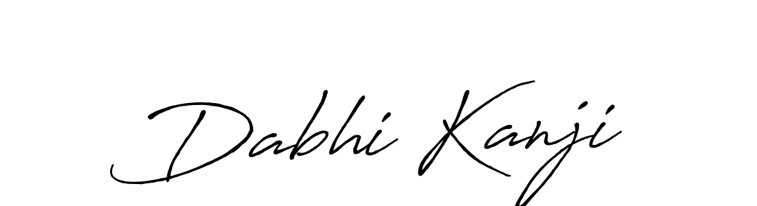 Make a beautiful signature design for name Dabhi Kanji. Use this online signature maker to create a handwritten signature for free. Dabhi Kanji signature style 7 images and pictures png