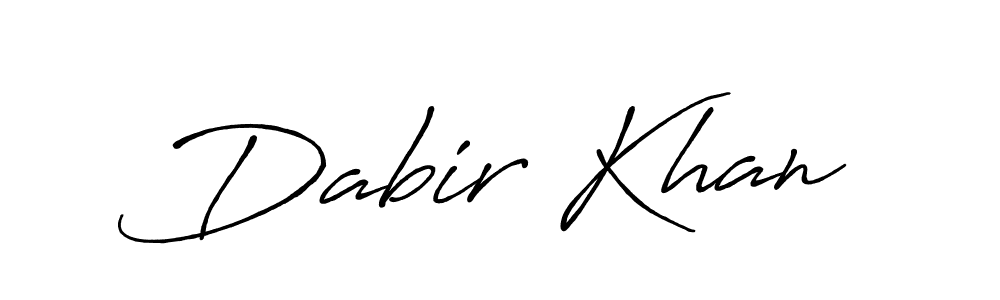 How to make Dabir Khan signature? Antro_Vectra_Bolder is a professional autograph style. Create handwritten signature for Dabir Khan name. Dabir Khan signature style 7 images and pictures png