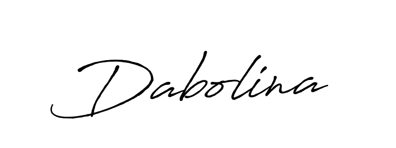 You should practise on your own different ways (Antro_Vectra_Bolder) to write your name (Dabolina) in signature. don't let someone else do it for you. Dabolina signature style 7 images and pictures png