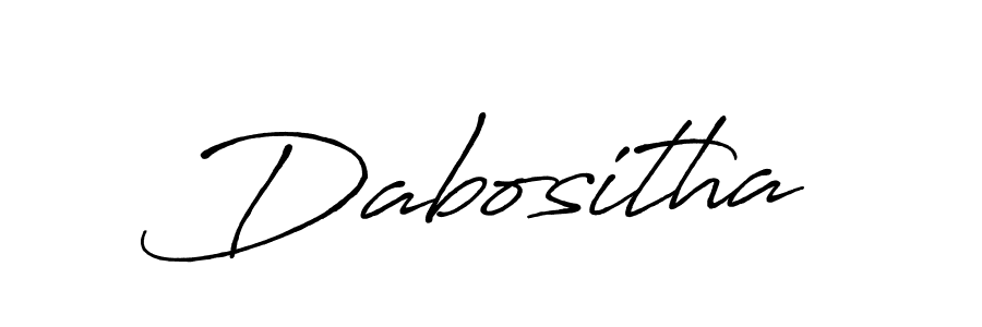 Antro_Vectra_Bolder is a professional signature style that is perfect for those who want to add a touch of class to their signature. It is also a great choice for those who want to make their signature more unique. Get Dabositha name to fancy signature for free. Dabositha signature style 7 images and pictures png