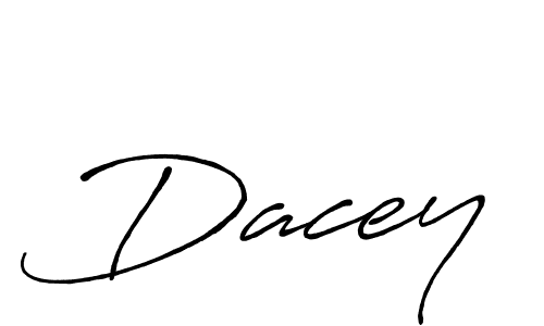 Use a signature maker to create a handwritten signature online. With this signature software, you can design (Antro_Vectra_Bolder) your own signature for name Dacey. Dacey signature style 7 images and pictures png