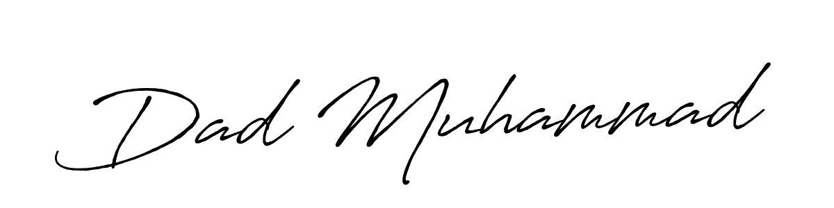 How to make Dad Muhammad signature? Antro_Vectra_Bolder is a professional autograph style. Create handwritten signature for Dad Muhammad name. Dad Muhammad signature style 7 images and pictures png