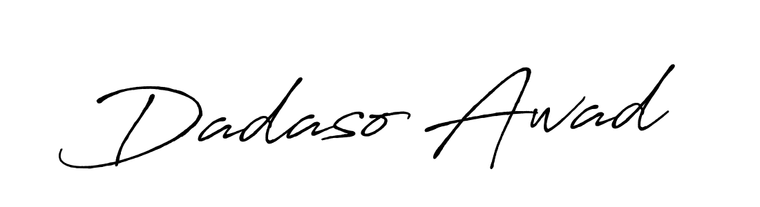 Make a beautiful signature design for name Dadaso Awad. Use this online signature maker to create a handwritten signature for free. Dadaso Awad signature style 7 images and pictures png