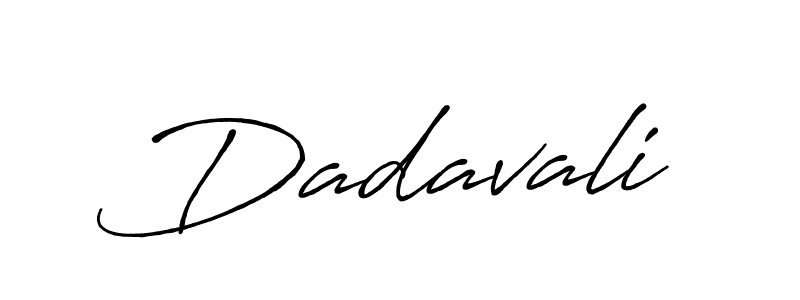 Also we have Dadavali name is the best signature style. Create professional handwritten signature collection using Antro_Vectra_Bolder autograph style. Dadavali signature style 7 images and pictures png