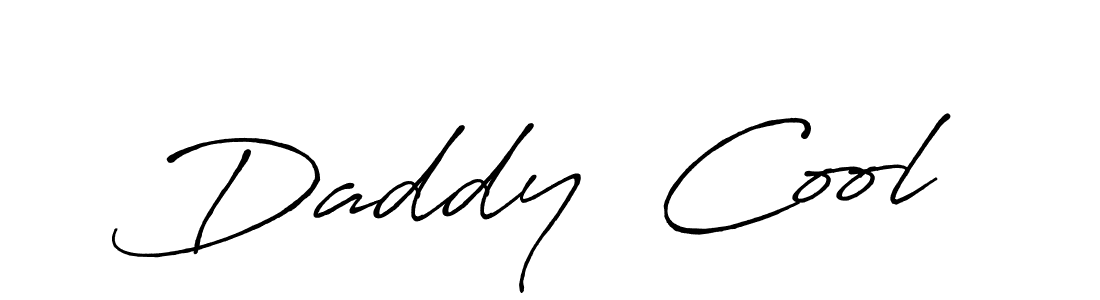 Once you've used our free online signature maker to create your best signature Antro_Vectra_Bolder style, it's time to enjoy all of the benefits that Daddy  Cool name signing documents. Daddy  Cool signature style 7 images and pictures png