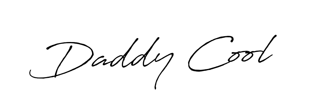 Also You can easily find your signature by using the search form. We will create Daddy Cool name handwritten signature images for you free of cost using Antro_Vectra_Bolder sign style. Daddy Cool signature style 7 images and pictures png